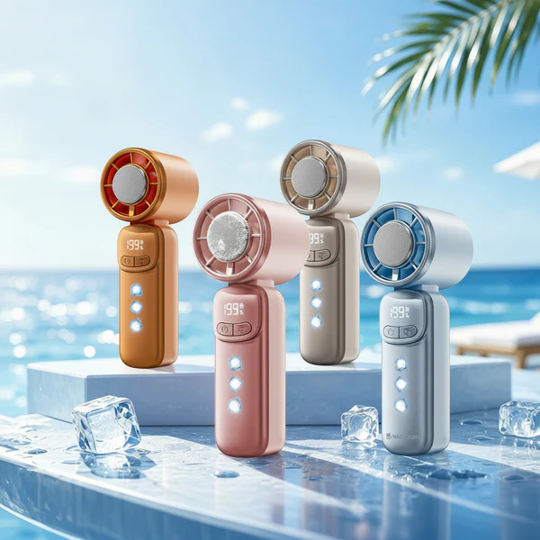 Tragbarer Mini-Ventilator mit Halbleiter-Kühlung